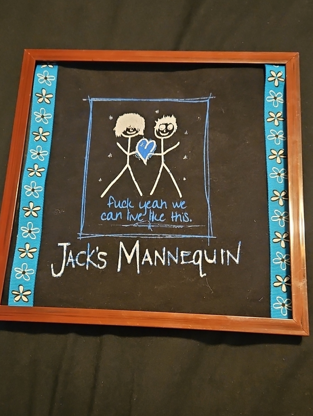 Jacks Mannequin Andrew Mcmahon Fan Art Holiday From Real Framed